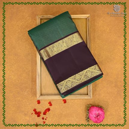 Pure Silk Sarees - Dark Green SASPS38689