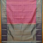 Pure Silk Sarees - Dual Shade Onion Pink SASPS38693 - Image 3
