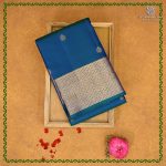 Pure Silk Sarees - Dual Shade Peacock Blue SASPS38694