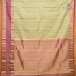 Pure Silk Sarees - Kota Olive Green SASPS38695 - Image 3