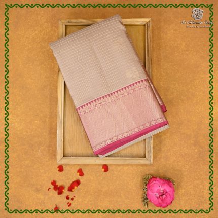 Pure Silk Sarees - Pearl Beige SASPS38697