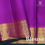 Pure Silk Sarees - Dark Indigo SASPS38698 - Image 2