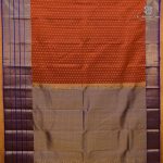 Pure Silk Sarees - Rust Orange SASPS38699 - Image 3
