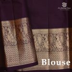 Pure Silk Sarees - Dark Maroon SASPS38703 - Image 2