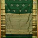 Pure Silk Sarees - Dark Green SASPS38706 - Image 3