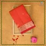 Pure Silk Sarees - Orangish Red SASPS38707