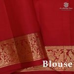 Pure Silk Sarees - Orangish Red SASPS38707 - Image 2