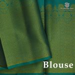 Pure Silk Sarees - Sea Green SASPS38709 - Image 2