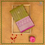 Pure Silk Sarees - Dual Shade Silk Olive Green SASPS38712