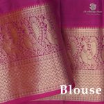 Pure Silk Sarees - Dual Shade Silk Olive Green SASPS38712 - Image 2