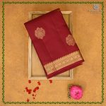 Pure Silk Sarees - Dark Maroon SASPS38713