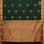 Pure Silk Sarees - Bottle Green SASPS38714 - Image 3