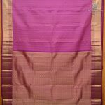 Pure Silk Sarees - Dual Shade Onion Pink SASPS38715 - Image 3