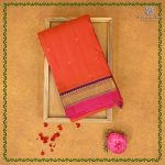 Pure Silk Sarees - Scarlet Orange SASPS38718