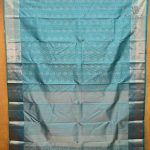 Pure Silk Sarees - Aqua Green SASPS38721 - Image 3