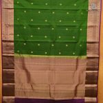Pure Silk Sarees - Mehandi Green SASPS38722 - Image 3
