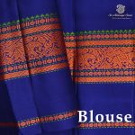 Pure Silk Sarees - Dark Navy Blue SASPS38724 - Image 2
