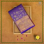 Pure Silk Sarees - Dual Shade Purple SASPS38727
