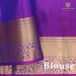 Pure Silk Sarees - Dual Shade Peacock Blue SASPS38728 - Image 2