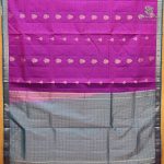 Pure Silk Sarees - Dual Shade Dark Majenta SASPS38729 - Image 2