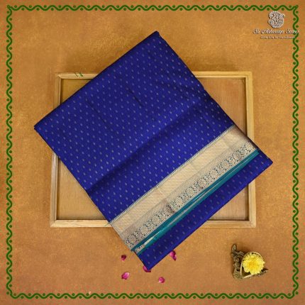Pure Silk Sarees - Dark Navy Blue SASPS38731
