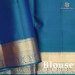 Pure Silk Sarees - Dark Navy Blue SASPS38731 - Image 2