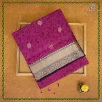 Pure Silk Sarees - Dark Majenta Pink SASPS38732