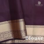 Pure Silk Sarees - Dark Majenta Pink SASPS38732 - Image 2