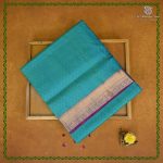 Pure Silk Sarees - Dual Shade Aqua Blue SASPS38735