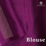 Pure Silk Sarees - Dark Grape Purple SASPS38739 - Image 2