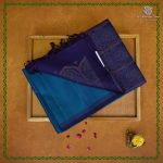 Pure Silk Sarees - Dual Shade Peacock Blue SASPS38744