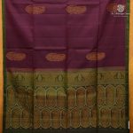 Pure Silk Sarees - Dark Wine SASPS38745 - Image 3