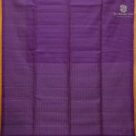 Pure Silk Sarees - Dual Shade Dark Purple SASPS38746 - Image 3