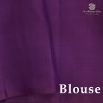 Pure Silk Sarees - Dual Shade Dark Purple SASPS38746 - Image 2