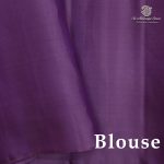 Pure Silk Sarees - Dark Lavender SASPS38751 - Image 2