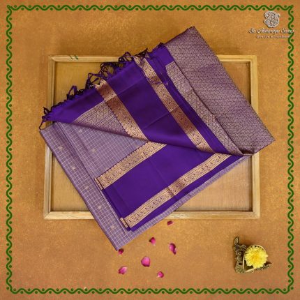 Pure Silk Sarees - Dual Shade Lavender SASPS38762