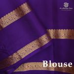 Pure Silk Sarees - Dual Shade Lavender SASPS38762 - Image 2