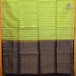 Pure Silk Sarees - Dual Shade Light Lime Green SASPS38765 - Image 3
