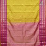 Pure Silk Sarees - Mustard Yellow SASPS38769 - Image 3