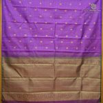 Pure Silk Sarees - Dual Shade Purple SASPS38772 - Image 3