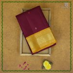Pure Silk Sarees - Dark Maroon SASPS38773