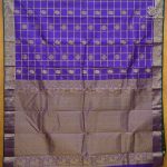 Pure Silk Sarees - Dark Indigo SASPS38775 - Image 3