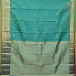 Pure Silk Sarees - Dual Shade Aqua Green SASPS38776 - Image 3