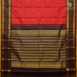 Pure Silk Sarees - Dark Red SASPS38777 - Image 3
