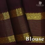 Pure Silk Sarees - Dark Red SASPS38777 - Image 2