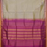 Silk Cotton Sarees Simple – Dual Shade Beige SAS0038783 - Image 3