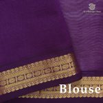 Silk Cotton Sarees Simple – Ivory SAS0038787 - Image 2