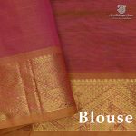 Silk Cotton Sarees Simple – Burgundy SAS0038792 - Image 2