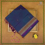 Silk Cotton Sarees – Dual Shade Peacock Blue SAS0038796