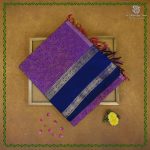 Silk Cotton Sarees – Dual Shade Purple SAS0038797